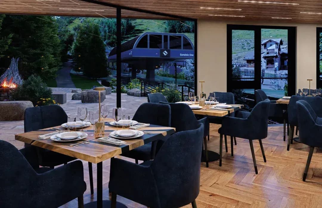 THE SIXTY TWO Restaurant interior